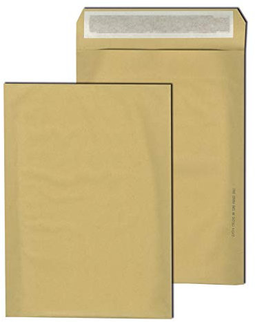 SUMO Papierpolstertaschen 195 x 265 mm haftklebend natron braun 90 g/m²