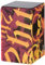 VOLT Cool-Cajon Hell's Kitchen Design Percussion (Cajon Set inkl. Lernbuch Cajon-Schule Cajon Basics + CD & Seatpad, Größe:L) geeignet ab 10 Jahren