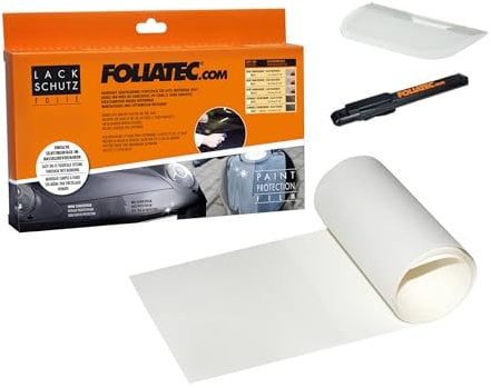FOLIATEC Lack Schutzfolie Lackschutz Folie für Auto und Motorrad, transparent, 17,5 x 165 cm
