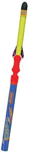 Geospace Hand Held Pump Rocket - Medium Size Set with 30 Long Single Launcher for Outdoor or Indoor Safe Play for Kids