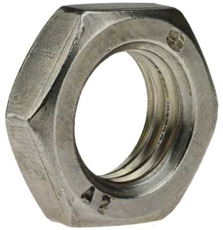 Reidl Sechskantmuttern niedrige Form M 22 x 1,5 mm DIN 936 A2 blank 10 Stück