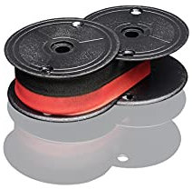 KMP Farbband Gr. 51N für Canon/Olympia/Sharp black/red Nylon