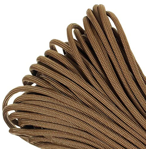 OUTDOOR Paracord Planet Mil-Spec Commercial Grade 550lb Type III Nylon Paracord