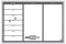 Bi-Office MM03304529 - Wochenplaner mit Notizfeld, MDF Rahmen lackierter Stahl, 60 x 40 cm großer, grau/weiß