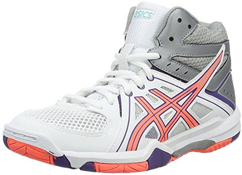Asics, Volleyballschuhe Gel-Task MT, für Damen , Weiß 5 US