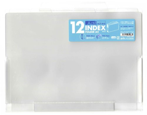 Wellensittich Aktivhotel 12 Indexordner A4 13 Taschen klar (Japan-Import)