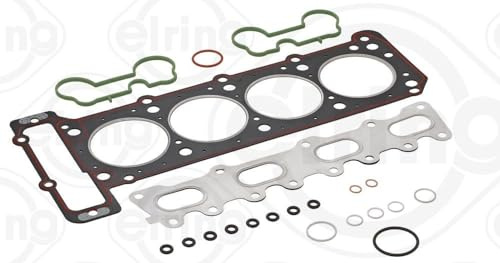 ELRING 712.350 Dichtungssatz Zylinderkopf ohne Zylinderkopfhauben-Dichtung ohne Ventilschaftabdichtung Kompatibel mit MERCEDES-BENZ C-Klasse Limousine W202 1110104920 A1110104920