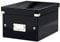 Leitz A5 Storage Box, Click and Store Range 60430095 - Small, Black