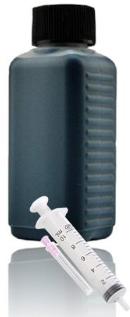 1000ml 1 Liter Nachfülltinte Druckertinte Refillset für CANON-Druckerpatrone PGI-5BK PGI-520BK PGI-525PGBK, pigmentiert (schwarz/black)