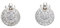 Esprit Jewels Damen-Ohrstecker 925 Sterling Silber Nugget glam ESER92600A000
