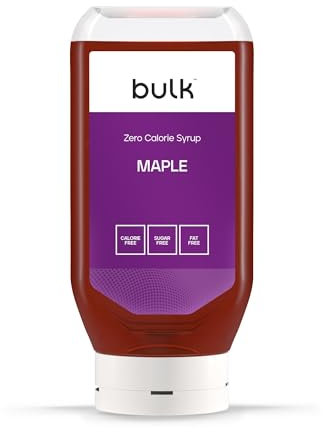 Bulk Sirop Zèro Calorie, Sans Sucre, Sirop d'Erable, 400 ml