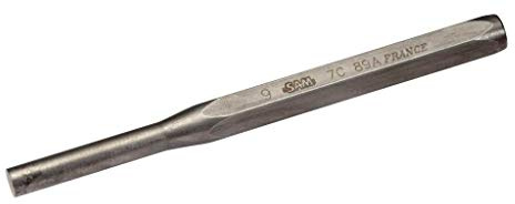 SAM Outillage 7-C19A Chasse-goupilles court Diamètre 1,9 mm Longueur 120 mm