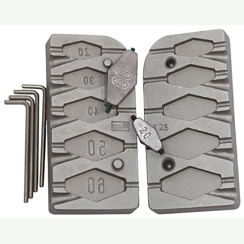 Moules alciumpeche Moule A PLOMBS Hexagonal PERCEE 20-30-40-50-60 - MOU025