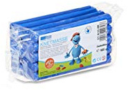 Becks Plastilin B100486 Knete, dunkelblau, 500 g