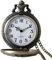 Avaner Antike Taschenuhr Analog Analoges Quarzwerk Spielkarte Royal Flush Muster Bronze Avaner01P-001