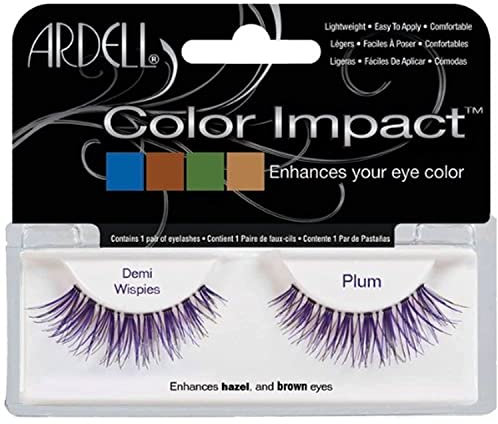 Ardell Color Impact Paire de faux-cils Demi Wispies/Plum 100 g