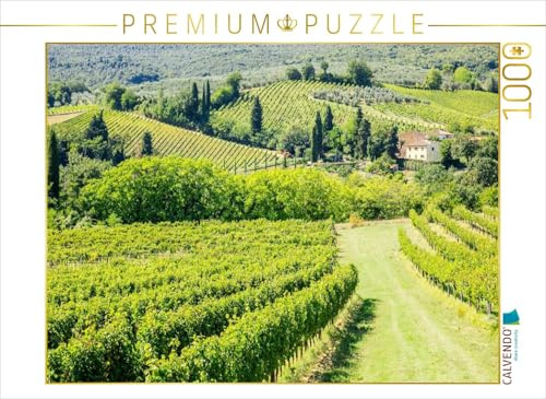 Puzzle · Weinberg bei San Gimignano | 1000 Teile · Lege-Größe 64 × 48 cm · CALVENDO Puzzle