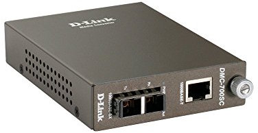 D-Link DMC-700SC - Media Converter 1 porta RJ45 1000BASE-T / 1 porta fibra ottica 1000BASE-SX (SC)