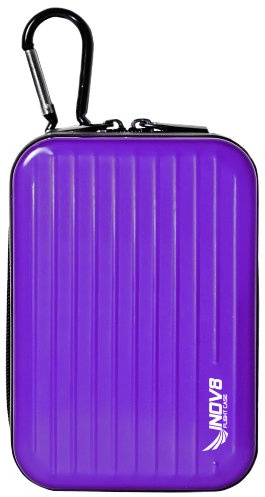 Inov8 Universal Flight Aluminium Camera Case - Purple, Suitable for Compact Cameras and Action Cameras. Inc Insta360, Go Pro, Canon, Sony, Nikon