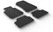 Gledring Satz Gummimatten kompatibel mit BMW 1er E81/E87 3/5 türer 2004-2011 (T Profil 4-teilig + Montage-clips)