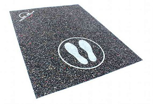 Unterlage für das Springseil/Sprungseil Training, auch geeignet für Fitnessgeräte, 100 x 200cm