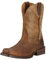 Ariat Men's Rambler Wide Square Toe Western Cowboy Boot, Wicker, 10 M US