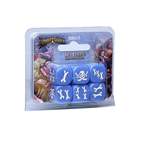 Asmodee - UBIRAB15 - Rum et Bones - Würfelset La Brise Sanguine (französische Version)