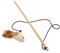 Kungfu Mall Cat Teaser Pet Kitten Toy - Bell, Stick, Feather, Ball & Mice - Interactive Play Toy