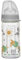 NIP Weithalsflasche mit Anti-Kolik Sauger: Baby Trinkflasche mit ACTIFLEX- System, Made in Germany, BPA-Frei, Glass, Einheitsgröße, Saugloch M-mittlerer Trinkfluss, 240 ml, Girl