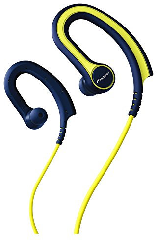 Pioneer SE-E711T Auricolari Sportivi con Microfono, Giallo/Nero