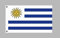 Flagge 90 x 150 : Uruguay