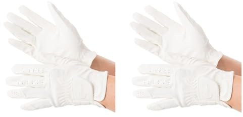 Covalliero Reithandschuhe Gloria, weiß, M, 323827