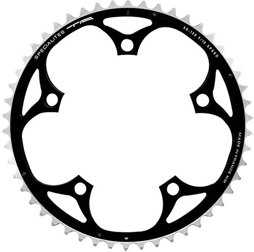 T.A. Shimano Ulte Plato de Ciclismo, Adultos Unisex, Negro, Talla Única