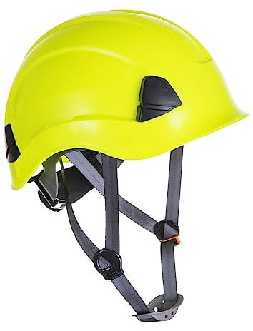 Portwest PS53 Casco de Seguridad Ligero para Trabajos en Altura Negro