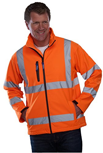 Yoko Herren Yk040/Hvk09 Hochsichtbare Softshell-Jacke