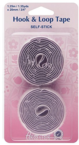 Hook & Loop Tape: White Value Pk - 1.25m x 20mm
