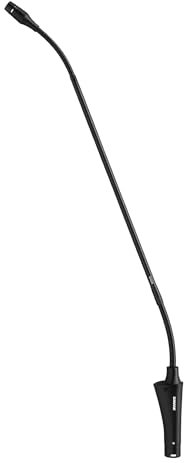 Shure Cvg18-B/C - Microfono A Condensatore A Collo D'Oca, 18 Pollici, Pre-Amplificatore In Linea, Montaggio Flangia, Cardioide (Nero)