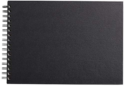 Clairefontaine 134255C Goldline Skizzenbuch (mit Doppelspirale, DIN A4, 21 x 29,7 cm, 140 g, 64 Blatt) elfenbein
