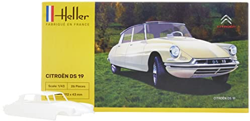 Heller - 80162 - Construction Et Maquettes - Citroen Ds 19 - Echelle 1/43ème