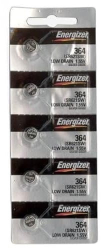25 364 Energizer Watch Batteries SR621SW Battery Cell