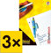 Schreibblock- Schulblock liniert, im 3 er Pack , DIN A4, Lineatur 27