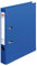 Ordner maX.file protect+ A4 Voll-PP-Folienbezug Wechselfenster 4er Pack breit (blau schmal, 8)