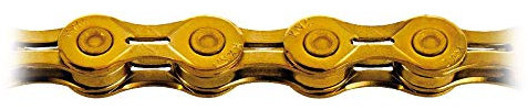 KMC Kette X10EL Ti-N GOLD 114 Glieder SUPERLIGHT 10-fach