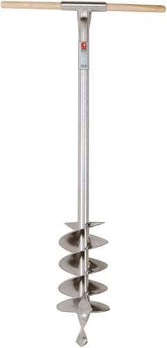 Idealspaten WEG10601 Tarière Manuelle, Argent, 150 mm