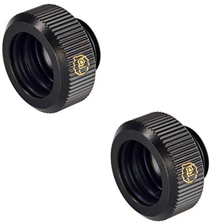 Touchaqua TA-FH14-GB G1/4 Zoll Hartrohr, Außendurchmesser, 14 mm, Fitting (Glorius Black)