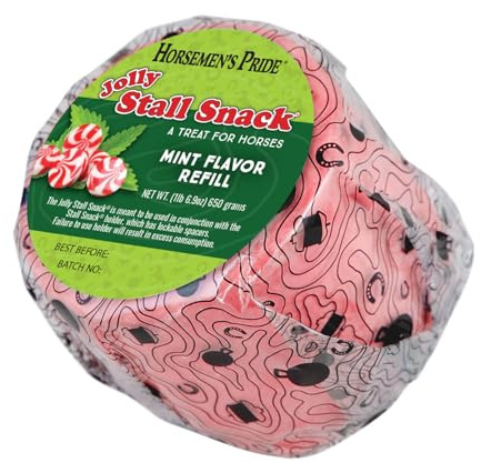Horsemen's Pride Stall Snack Treat Refill for Horses; Mint Flavor