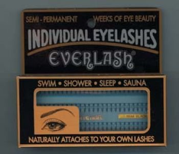 Everlash Einzelwimpern schwarz trim (extra kurz)