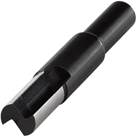 wolfcraft Nutfräser WS ø 10 mm I 3237000 I WS-Fräser aus Werkzeugstahl zum Fräsen in Hart- und Weichholz