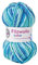 Gründl Wolle Filzwolle Color zum Stricken und Filzen - Wolle zum Stricken aus 100% Schurwolle - 1 x 50 g - Aqua Multicolor
