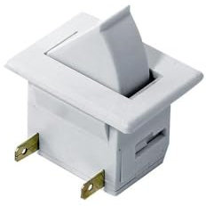 Beko Light Switch - Toggle, Push Button, ON-OFF, Surface Mount, 4 Amps, 1-Way, Metal, Faston Connector